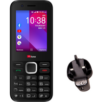 TTfone TT240 Simple Easy to use Mobile Phone - KaiOS Unlocked Feature Smartphone with Mains Charger and GiffGaff Sim Card