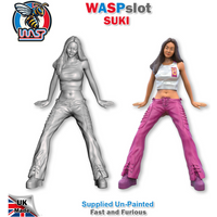 Suki Fast and Furious Unpainted Figure 1:24 Scale Wasp S 24