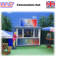 Slot Car Scenery Track Side Concessions Hut No4 New 1:32 Scale WASP