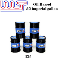 Elf 5 x Barrel Drum 1:32 Scale Slot Car Track Scenery Wasp