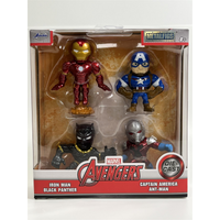 Marvel Avengers 4 Pack 2.5 Inch Metal Figures 253222014 34352