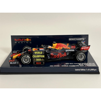 Max Verstappen Red Bull Racing Honda RB16B Abu Dhabi World Champion 2021 1:43 Minichamps 410212333