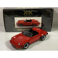 1989 Porsche 911 Targa Speedster Red 1:18 Scale KK Scale 180451