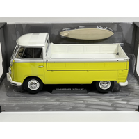 Volkswagen T1 Pick Up 1950 Yellow & White 1:18 Scale Solido 1806706