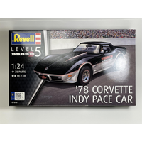 1978 Corvette Indy Pace Car 1:24 Scale Model Kit Revell 07646