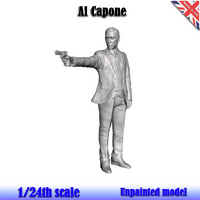 Al Capone Unpainted Figure 1:24 Scale Wasp Al Cap 24