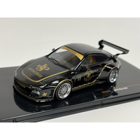 Porsche 911 997 JPS #23 Old & New Black and Gold 1:43 Scale IXO MOC319