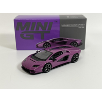 Lamborghini Countach LPI 800 4 Viola 30th LHD 1:64 Mini GT MGT00865L