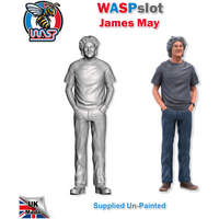James May Top Gear Unpainted Figure 1:24 Scale Wasp