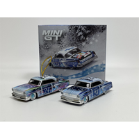 Lincoln Capri Christmas Hot Rod By Tim Sadchikov 1:64 Mini GT MGT00888L