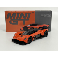 Aston Martin Valkyrie Maximum Orange LHD 1:64 Mini GT MGT00678L