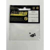 Mitoos M332 Headless Screws x 10 -New Release