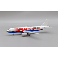 Braniff International Airways Airbus A320-231 N905BN With Stand Limited 1:200 Scale Inflight200 IF320BN0724B