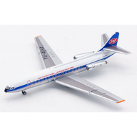 Jat Yugoslav Airlines Sud SE-210 Caravelle VI-N YU-AHA With Stand 1:200 Scale Inflight200 IF210JU1120P