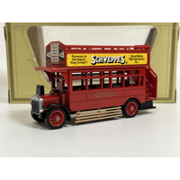 1922 AEC S Type Omnibus Schweppes Models Of Yesteryear Matchbox Y23D S4