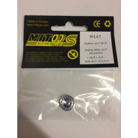 Mitoos M147 MXL z17 Tooth Alu Pulley x 1 Including Screw