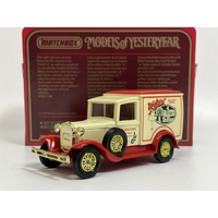 Model A Ford Van 1930 Walters Palm Toffee Models Of Yesteryear 1:40 Matchbox Y22D S5