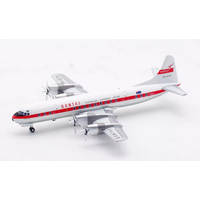 Qantas L-188 VH-ECA With Stand 1:200 Scale Inflight200 IF188QF1223
