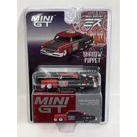Lincoln Capri Hot Rod 1954 Shadow Puppett 1:64 Scale Mini GT MGT00874BL