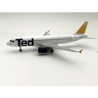 Ted United Airlines Airbus A320-232 N444UA With Stand 1:200 Scale Inflight200 IF320UA0820