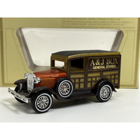 Ford A 1930 A & J Box General Stores 1:40 Scale Models of Yesteryear Matchbox Y21D S7