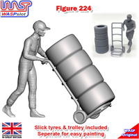 Trackside Figure Scenery Display No 224 New 1:32 Scale WASP