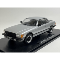Mercedes 500 SLC 6.0 AMG C107 1985 Silver 1:18 Scale KK Scale 180891