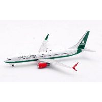 Mexicana Boeing 737-800 XA-ATM With Stand 1:200 Scale Inflight200 IF738MX0324
