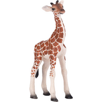 Giraffe Calf Wildlife Toy Figure 10 cm Height Approx Mojo Fun 381034