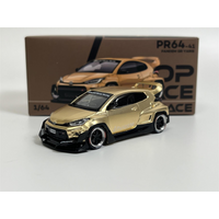 Pandem GR Yaris Gold 1:64 Scale Pop Race PR640041