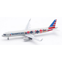 American Airlines Airbus A321-231N162AA With Stand 1:200 Scale Inflight200 IF321AA0124