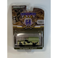 1984 Chevrolet M1008 CUCV Battalion 64 1:64 Greenlight 61010E