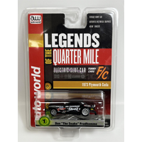 1973 Plymouth Cuda Don The Snake Prudhomme HO Scale Auto World SC376-1