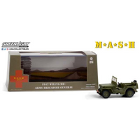 M*A*S*H 4077th 1942 Willys MB Army Brigadier General 1:43 Greenlight 86593