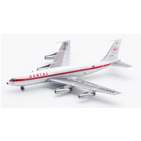 Qantas Boeing 707-100 VH-EBG Polished With Stand 1:200 Scale Inflight200 IF701QF0221P