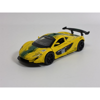McLaren P1 Yellow 1:43 Scale CMJ Diecast DC143MLP1YW