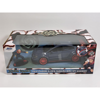 Jujutsu Kaisen 2016 Subaru WRX STI Widebody with Yuju Itadori Figure 1:24 Jada 34714