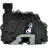 D2P 9-Pin Rear Right Door Lock Mechanism Replacement | Compatible With 10-13 Vauxhall / Opel Meriva B Mpv (S10) 1.3, 1.4, 1.6, 1.7, 10-13 Mk II B S10 1.3, 1.4, 1.6, 1.7 | 13432377