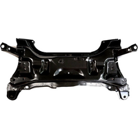 D2P Engine Subframe Suspension Crossmember Replacement For Front Axle Compatible With 2005 - 2014 Toyota Yaris Hatchback Van (_p13_), Yaris/vitz (_p13_) Replaces 51201-0D095