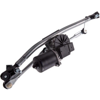 D2P Wiper Linkage With Wiper Motor Replacement Front Compatible With 2007 - 2010 Citroen Nemo, Fiat Fiorino, Qubo, Peugeot Bipper Replaces 1356163080