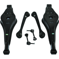 D2P Suspension Wishbone Control Arm Replacement For Rear Axle Left & Right Compatible With Beetle, Seat, Audi, Skoda, Vw Replaces 1K0505311AB