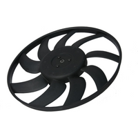 D2P Left Radiator Engine Cooling Fan Replacement | Compatible With 13-16 Audi A4 Allroad B8, 11-15 4 B8 8k2 1.8, 13-15 A4 B8 8k2 2.0 Tdi, 07-12 A4 B8 8k2 2.7 Tdi | 8K0959455K
