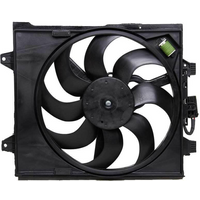 D2P Engine Cooling Radiator Fan Compatible With 2006 - 2019 Vauxhall / Opel Adam, Corsa Replaces 51787116