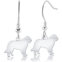 Newfoundland Silhouette Silver Earrings