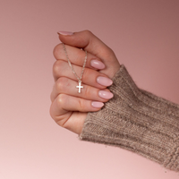 Cross Necklace - Sterling Silver