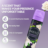 Yardley London Gardenia & Cassis Body Spray 75ml