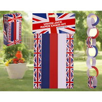 Union Jack Paper Chain Kit 323000