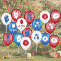 Vintage Coronation 16 Pack Balloons 850125