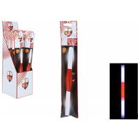 Generise SINGLE 10"X15MM JUMBO SUPPORTERS STICK WHT/RED/WHT 615047