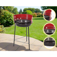 Generise Portable Round Chargrill BBQ Grill Set